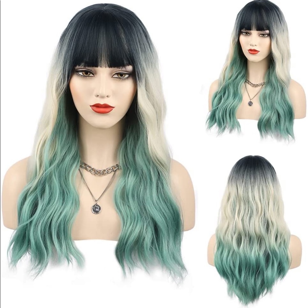 24 inch ombré wig